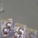 uxcell 6Pcs Curtain Holdbacks, Wall Mounted Drapery Tiebacks Hooks, Zinc Alloy Decorative Curtain Holders with Screws for Window Clothes Hat Towel, Golden