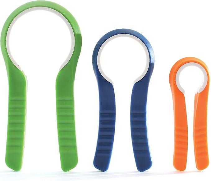 Norpro 3-Piece Jar Opener Set, Multicolor