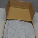 SlowTon Dog Carrier Sling - Thick Padded Shoulder Strap Adjustable Dog Carriers for Small Dogs, Puppy Carrier Purse for Pet Cat with Front Zipper Pocket Safety Belt Machine Washable (GY, L) (D-Grey Knitted Fabric)