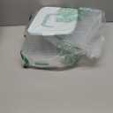 4 Layers Storage Container, 1.61'' Extra-High Layer, Cookie Carrier, Dumpling Box, Stackable Food Container (White & Mint Green)