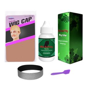 2 x Lace Glue Adhesive and Wig Glue for Lace Front Wigs - Waterproof & Sweat Proof, Strong Hold, Transparent & Seamless, Gentle Formula