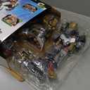 Volcanicus Deformation Toy Dinoking Slag Sludge Swoop Slash Combiner 5 in 1 KO Action Figure for Gift Boys Girls, Gray