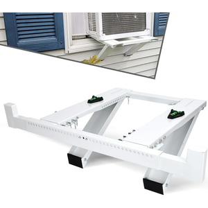 TOPOWN Air Conditioner Support Bracket, AC Support Bracket Window Ac Bracket No Drilling Ac Brackets for Windows No Drill-Holds Up to 200 lbs – for RV and Home Fits Single Or Double Hung Windows