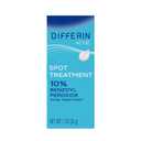 Differin Acne Spot Treatment with 10% Benzoyl Peroxide, Maximum Strength OTC Acne Treatment, Fast Acting Spot Treatment for Face, 1 oz
