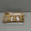 Panasonic Bikini Trimmer and Shaver for Women with 4 Attachments for Fast Easy Gentle Grooming in Intimate Areas, Use Wet/ Dry, Electric Razor, Battery-Operated (White/ Silver)