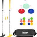 KINGTOP Adjustable Golf Putters for Men and Women, Right and Left Handed Two-Way Golf Putter Club for Kids | Teens | Adults, Putting Training Combo Pack with Putting Cup and Practice Foam Balls