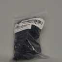 44 Pack Curtain Rings with Clips, Black Curtain Hooks Hangers 1" Interior Diameter, Metal Drapery Rings for Hanging Drapes Bows Tension Rod, Fits up to 5/8 in Curtain Rod