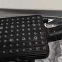 MakeFit Filtered Shower Head Black - 6 Modes High Pressure Handheld Shower Head with Filter Mineral Beads, Detachable Handheld Showerhead Set with Stainless Steel Hose and Shower Arm Bracket