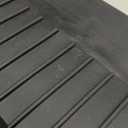 Kitchen Sink Splash Guard, 4 * 24 Sink Edge Protector with Suction Cups, Silicone Faucet Splash Guard & Draining Mat for Kitchen, Bathroom Sink, Steel, Granite, Quartz Countertops (Black)