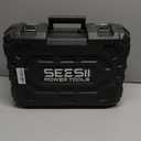 Seesii Heavy Duty Rotary Hammer: 13 Amp 1-1/4" SDS-Plus Demolition Hammer Drill for Concrete, Brick & Stone, 6J Power with 4 Functions, Safety Clutch & Anti-Vibration, Drill Bits and Chisels Included (Blue)