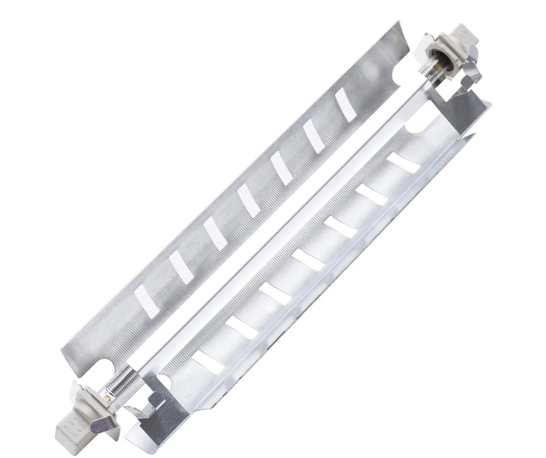 BlueStars Ultra Durable· WR51X10055 Refrigerator Defrost Heater Replacement - with METAL SHIELD - Compatible with G.E & Kenmore Refrigerators - Replaces AP3183311 914088 AH303781 EA303781