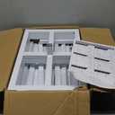 Wokceer 10 FT Backdrop Stand Heavy Duty Pipe and Drape Kit, Adjustable White Backdrop Stands for Wedding Photo Booth Background Birthday Party Exhibition Decoration