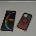 TORRAS Magnetic Ostand for iPhone 14 Pro Max Case [Compatible with Magsafe] with Stand, [Military Grade Drop Protection] Shockproof Translucent Back Slim Protective Phone Case (2022), Black