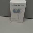 Cat Steam Brush - Anti-Static Rechargeable Steamy Brush for Cats and Dogs, Removes Flying Hair with Release Button and Tank - Pink