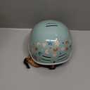 Retrospec Remi Kids Bike Helmet with Built-in Sun Visor - Adjustable Youth & Toddler Safety Gear for Cycling, Skating & Scooters - 11 Air Vents, Washable Padding & Reflective Straps (Youth 49-53cm, Matcha Bloom)