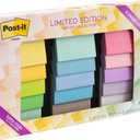 Post-it Super Sticky Notes, Limited Edition Color Collection, 3x3 in, 15 Pads/Pack, 45 Sheets/Pad (7.9" x 11.9")
