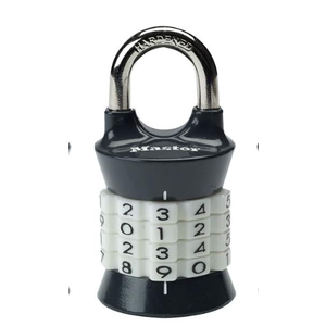 Master Lock Word Combination Lock, Set Your Own Combination Lock for Gym and School Lockers, Indoor Combo Padlock, 1535D