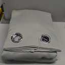 NICETOWN 100% Blackout Blinds, Set of 2, 46" x 96", Greyish Green, Laundry Room Decor Window Treatment Curtains for Large Patio Sliding Door, Thermal Insulated Curtains for Bedroom