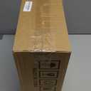 Trash Bag Dispenser & Grocery Bag Holder -2 in 1-Bamboo Plastic Bag Holder with Large Storage Capacity and Wall-Mounted Design, Grocery Garbage Bag Organizers for Kitchen and Laundry Room Organization