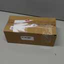 FANWNKI 5-Candle Metal Candelabra 10.3 Inch Tall Candlestick Candle Holders for Home Decor Wedding Christmas Church Halloween Party,Bronze Tulip