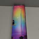 Led Corner Floor Lamp USB Powered with App & Remote Control, Color Changing Led Lamp Music Sync IC+RGBW, Timer, 64+ Music Modes, Standing Lamps for Living Room, Bedroom, Gaming Room, 1 Pack