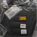 Seat Covers Fit for Dodge RAM 1500 2002-2025 2026: Compatible with RAM 1500 2500 3500 Crew Double Quad Cab Truck Pickup Car Seat Cover Faux Leather Seat Covers(Curved Bench, Front Pair, Black)