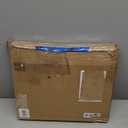 Kurgo Dog Booster Seat - Minimizes Distracted Driving - Includes Seat Belt Tether - Waterproof Exterior - Portable Pet Booster Seat - Car Seat with Harness Strap - Rover Style, Black/Blue