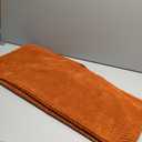 MIULEE Winter Pack of 2 Orange Pillow Covers 18x18 Inch Soft Boho Striped Corduroy Throw Pillow Covers Decorative Square Cushion Cases Pillowcases for Sofa Bedroom Couch Home Decor.