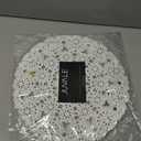 Juvale Pack, 30 Inch Gold Paper Doilies for Dining Table, Round Decorative Medallion Lace Placemats for Wedding 60pack