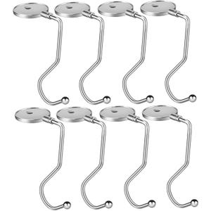 BESPORTBLE 8 Pack Desk Hooks Purse Clip Table Hanger Bag Hanger Table Purse Holder for Desk Lightweight Space-Saving