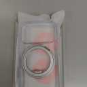 TORRAS 360 Magnetic Stand for iPhone 17 Pro Case, [Fit for MagSafe] [Rotatable Ring Kickstand] [4X Mil-Grade Shockproof] Slim Phone Cover, Camera Button, Crystal Clear, Transparent, Ostand O3 Fitness