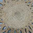 Hand Woven Braided Jute Rug - 3' Round - Reversible Farmhouse Rugs for Living Room, Bedroom, Dining Room, Kitchen - Natural Decorative Floor Circle Boho Entry Area Rugs - Round Rug 3ft