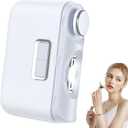 Electric Nail Clipper,Automatic Nail Clipper,Rechargeable 2 Speed Nail Clippers Set,45DB Nail Kit,LED Light Electric Nail Clippers for Kids,Adults,Seniors,2 in 1Design Manicure Set Portable White