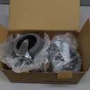 Caster Wheels, 4 Inch Heavy Duty Casters Threaded Stem Casters Set of 4 Locking Castor Wheels for Funiture, Workbench, Carts (M8-1.2525mm, 4 Inch)