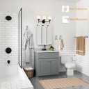 TocTen 5 Pieces Wall Mounted or Self Adhesive Towel Bar Set, Stainless Steel Bathroom Hardware Set Include 16 Towel Rack, Toilet Paper Holder, 3 Towel Hook, Sticky Bathroom Accessory Kit (Silver) (16 Inch with Holes, Brushed Nickel)