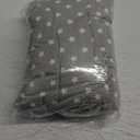 Twoworld High Chair Cushion, Large Thickening Baby High Chair Seat Cushion Liner Mat Pad Cover Breathable Suitable for All Kinds of Baby Dining Chairs (Fashion Gray Star)