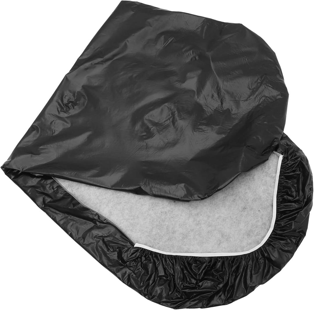 Happyyami Elastic Outdoor Table Cover Waterproof Stretch Tablecloth for Picnic Bbq Hotel Banquet