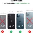 TENDLIN Compatible with iPhone 12 Pro Case/iPhone 12 Case Wood Grain with Carbon Fiber Texture Design Leather Hybrid Slim Cover (Hairline)