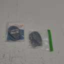 Orthopedic Heel Cups, 2 Pack, for Heel Pain Relief, Plantar Fasciitis, Bone Spurs, Pain Relief Protectors of Sore or Bruised Feet, Foot Relief Support, Comfort Cushion Insoles for Women/Men (Size M (Women's 6-11.5 | Men's 4-10.5), 1 Pair Blue Nova)