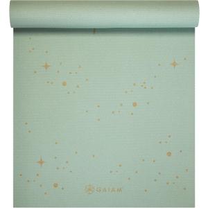 Gaiam Yoga Mat - Premium 6mm Print Extra Thick Non Slip Exercise & Fitness Mat for All Types of Yoga, Pilates & Floor Workouts (68"L x 24"W x 6mm Thick) (Supernova SKY)