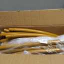 Tamodan Metal Arch Backdrop Stand Set of 2 (7.2FT+6FT), Gold Wedding Arch Frame with Stable Base, Easy-Assemble Balloon Stand for Party Birthday Baby Shower Graduation Decor