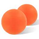 4" Mini Foam Basketball for Indoor Mini Hoop Basketball Games, 2 Pack | Mini Indoor Basketball Hoop Games & Kids Mini Hoops 