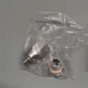 Stainless Steel Coolant Temperature Sensor Adapter M16 1.5 to 1/8 NPT,LS Swap Oil Pressure Sensor Adapter M12 1.5 to 3/8 NPT for All GM LS Engines LS1 LSX LS3 5.3L 6.0L 6.2L