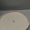 AFWFilters 18"x33" Almond Round Salt Brine Tank with Float for Water Softeners