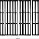 Hongso 17 3/8" Porcelain Cast Iron Cooking Grates Replacement for Broil King Baron 440, 320, 420, 340, 490, 9221-64, 9211-64, 9221-54, 52005-281, Huntington 6023-89, Broil Mate 7120-64 Models