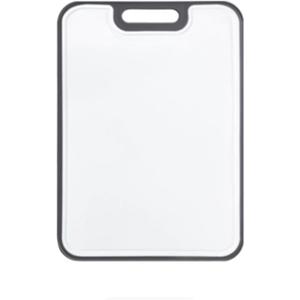 Double-Sided Cutting Board for Kitchen, Stainless Steel, Chopping Cutting Board, Burr-Free Edges, Easy to Clean, for cutting Meat, Fruit, Vegetables, Outdoor or Indoor