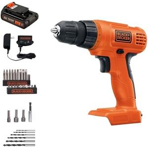 BLACK+DECKER 20V MAX POWERCONNECT Power Drill Cordless Drill Driver Electric Screwdriver with 30 Piece Bit Set and Drivers Kit, Battery and Charger Included (LD120VA) (No Charger, Battery Does Not Hold Charge) BLACK+DECKER 20V MAX POWERCONNECT Power Drill Cordless Drill Driver Electric Screwdriver with 30 Piece Bit Set and Drivers Kit, Battery and Charger Included (LD120VA) (No Charger, Battery Does Not Hold Charge)
