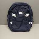  Kawaii Backpack with Cute Accessories Casual Aesthetic Daypack Simple Laptop Bag Waterproof Travel Rucksack for Women (dark blue)