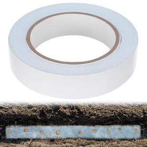 Water Soluble Seed Tape 1 x 164 Ft Quickly Dissolves for Vegetable and Flower Gardening, in Water Planting Vegetable Seeds Tape, Biodegradable Flower Plant Tapes with Pre-Spaced Seeds for Easy Sowing