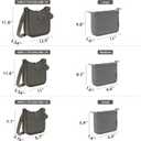 Purse Organizer Insert for Hermes Evelyne 29 PM, Mini Evelyne Bag Insert with Zipper,Nylon Inner Liner Organizer with Multi-pockets,Keep Bag Shape and Clean